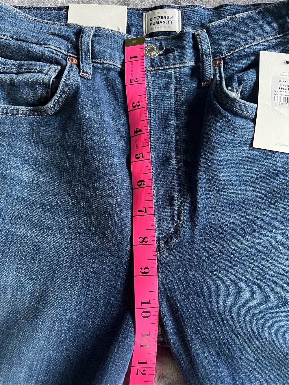 Citizens Of Humanity | Women’s Size 28 | NWT High Rise Vintage Slim Blue Denim - Picture 9 of 13